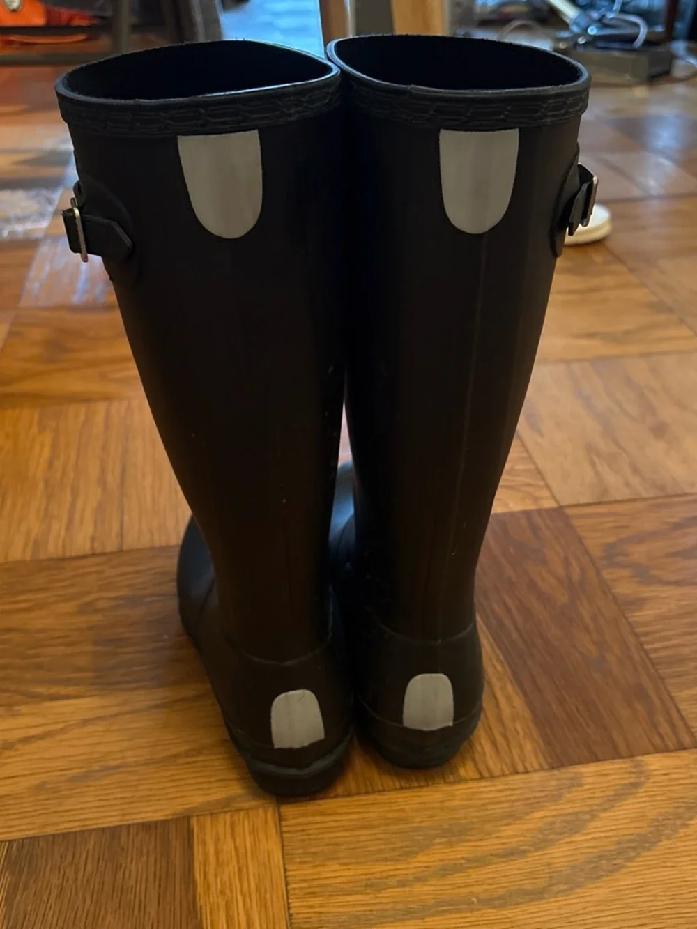 Hunter Tall Black Rain Boots